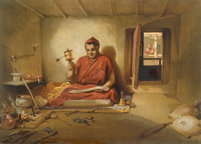 A Buddhist Monk, from 